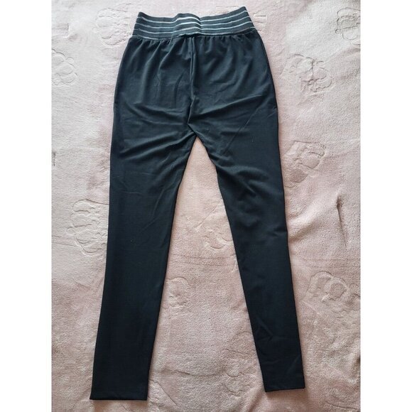 Elasticated pants, for women, high waist, black, size S - Picture 4 of 6